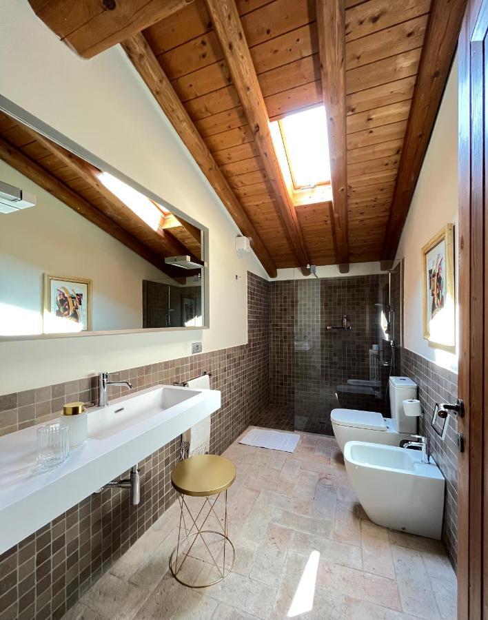 Le Mansarine Charme B&B Castellaro  Bagian luar foto